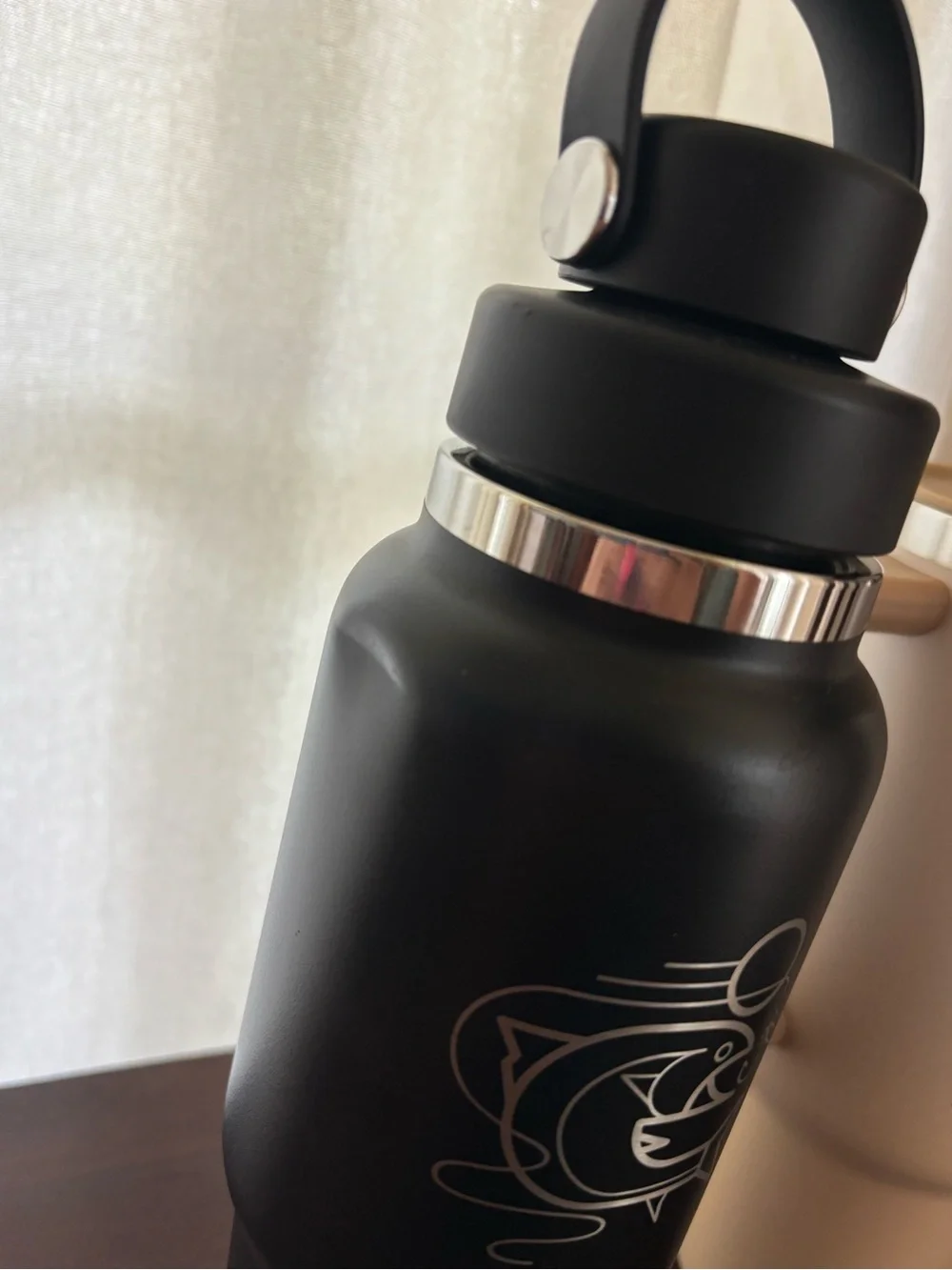 Hydro Flask *BUNDLE* Black 32oz Bottle & Tan 40oz Tumbler